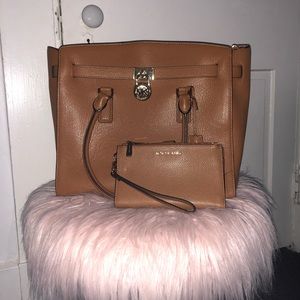 Michael Kors Handbag + Wallet/Wristlet